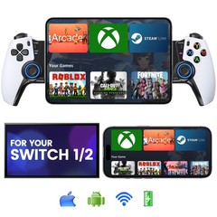 Wireless Bluetooth Gaming Controller for Switch 2/OLED/iOS/Android/iPad Mini