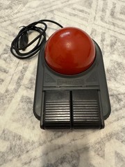 QuickShot Trackball Controller Red Ball w/ Dual Buttons A/B Vintage (DB9/A)