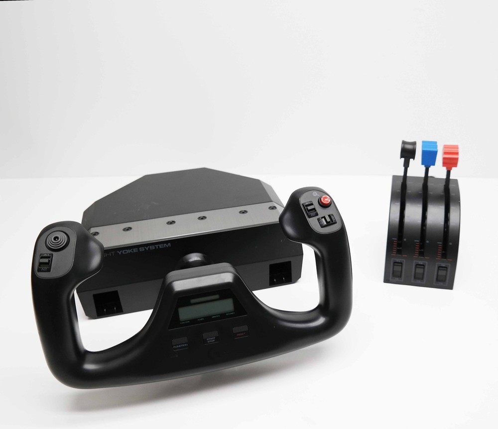 Logitech G PRO Flight Yoke System Simulation Yoke – Black
