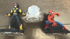 DISNEY INFINITY Marvel Nova Figure Crystal Playset / Mission Spiderman Character