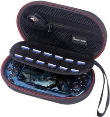 Compact P100L Game Console Case with Zipper Pocket & Wrist Strap – Travel Ready