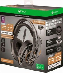 Plantronics RIG 500 PRO HX Wired Gaming Headset for Xbox One – Black